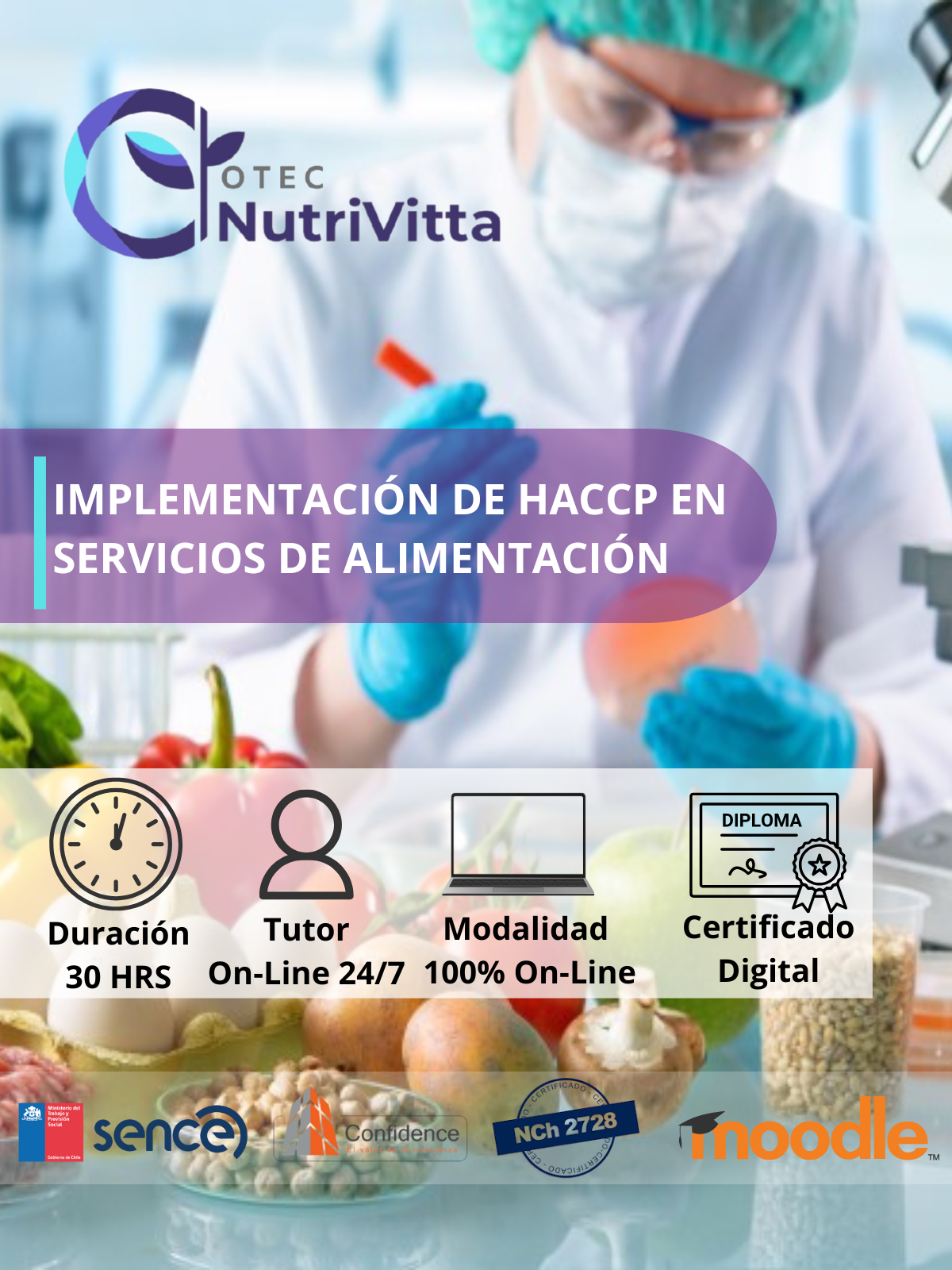 Curso Implemenación de HACCP en Servicios de Alimentación