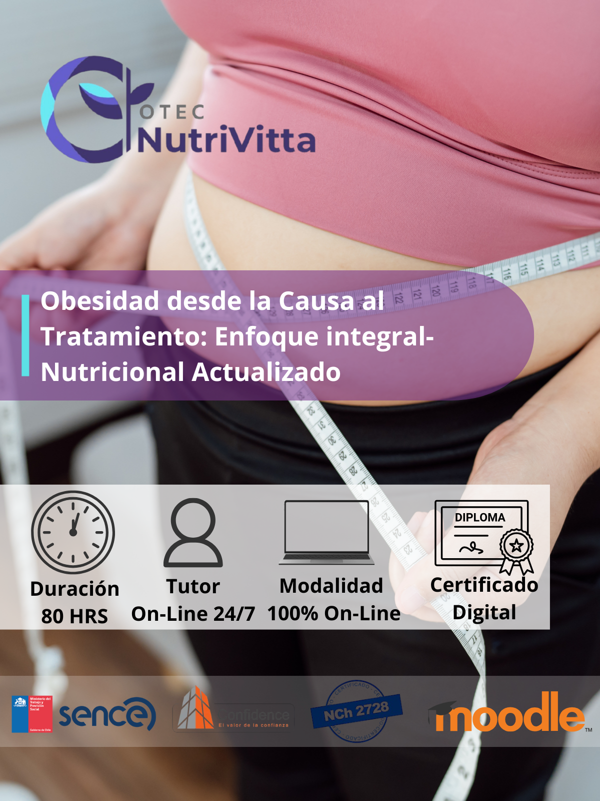 NUEVO Curso Obesidad desde la Causa al Tratamiento: Enfoque integral-Nutricional Actualizado