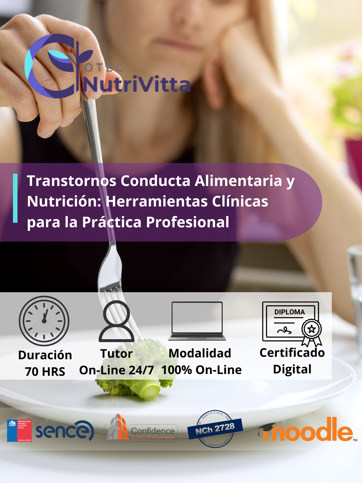 NUEVO Curso Transtornos Conducta Alimentaria y Nutrición: herramientas Clínicas para la práctica profesional