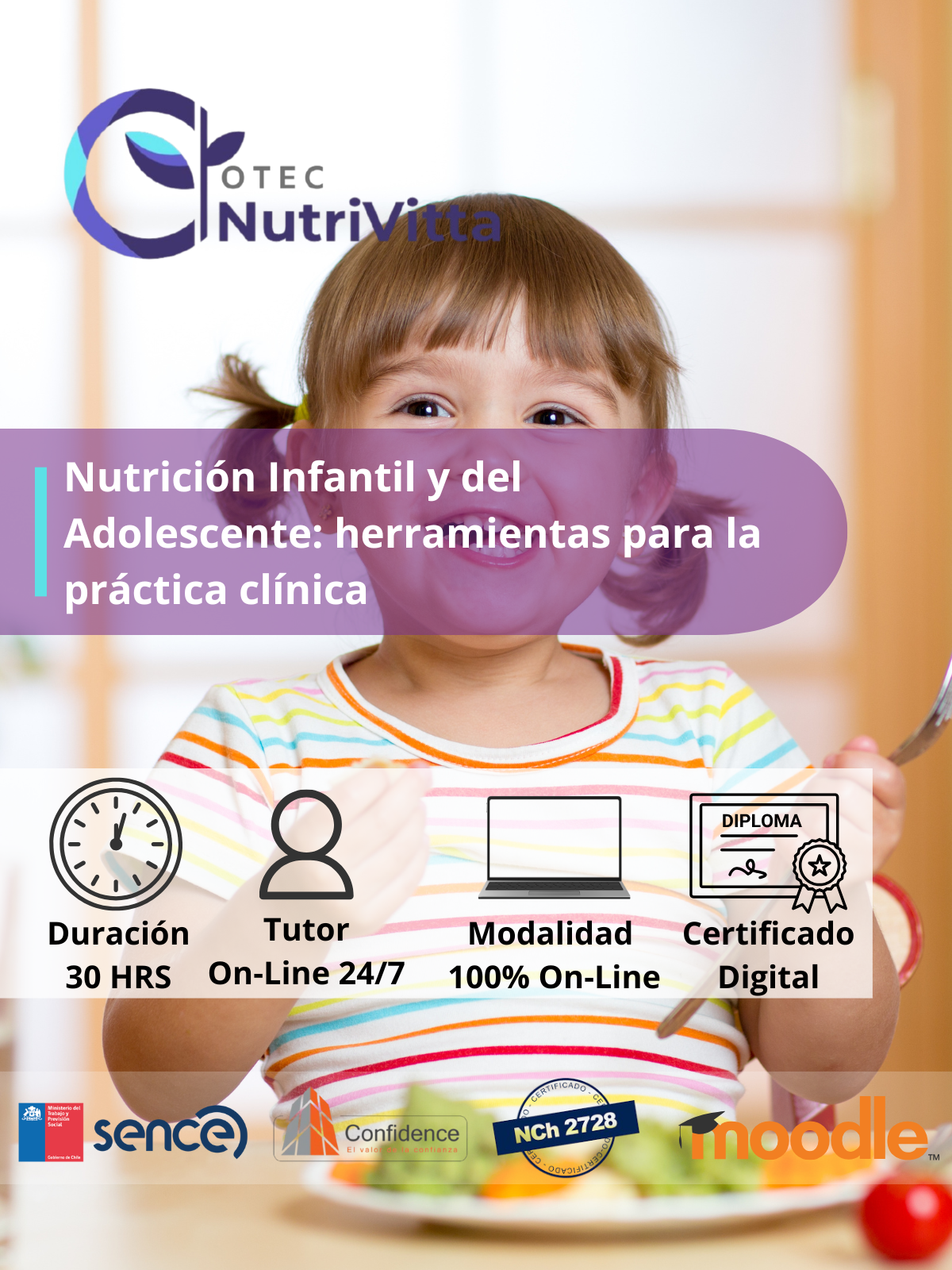 Curso Nutrición Infantil y del Adolescente: herramientas para la práctica clínica